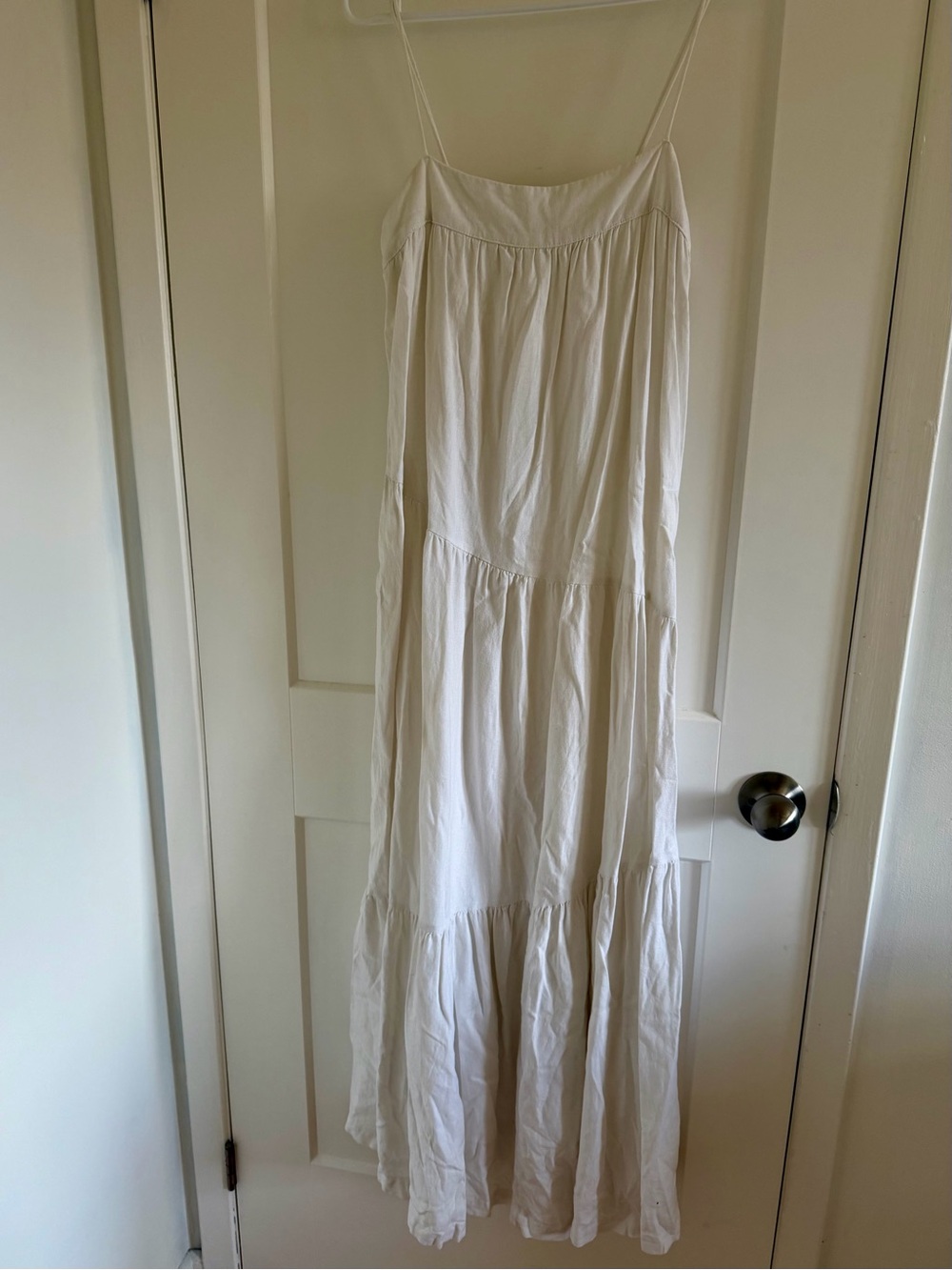 Abercrombie & Fitch White Maxi Dress
